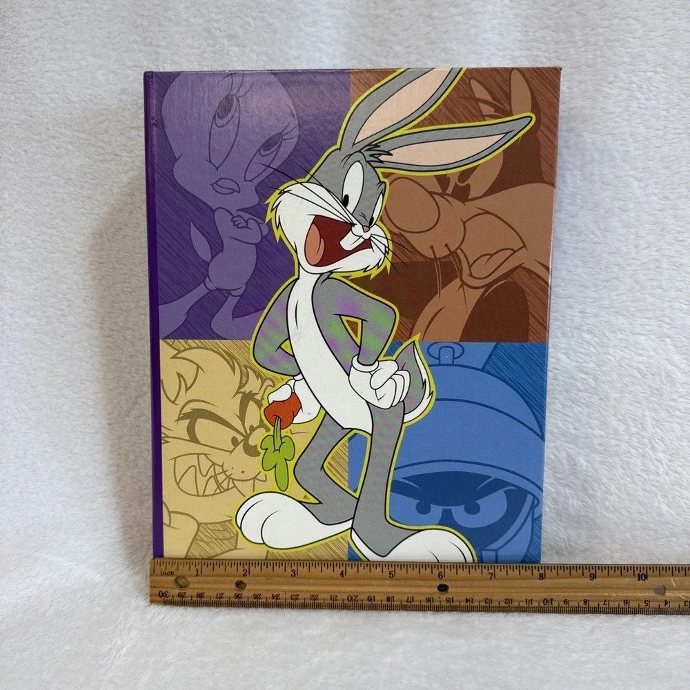 Looney Tunes Bugs Bunny 1998 Vintage 3 Ring Photo Album Binder